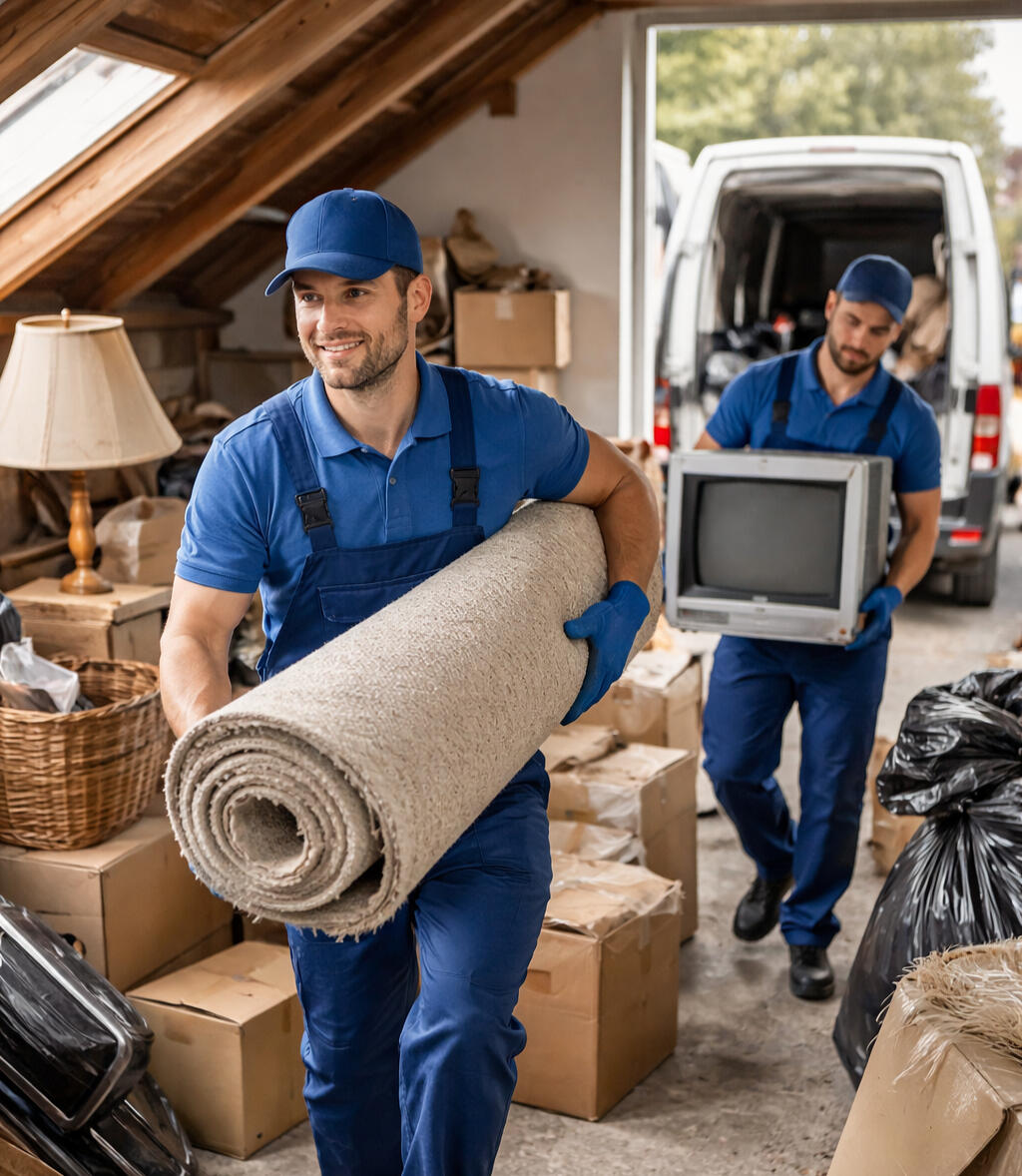 Entrümpelung in Nürnberg und Fürth: Abtransport von Möbeln und Haushaltsgegenständen